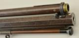 British Percussion Scoped Sporting Rifle Cased w/ Gold Inlay - 26 of 26