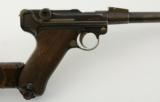 DWM Luger Pistol Carbine Model 1920 Scarce Parts Gun - 5 of 25