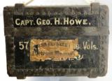 Trunk Belonging to Capt George Howe 57th MA. Inf. (KIA at Petersburg) - 1 of 16
