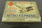 Sealed Box Remington Nitro Express 20 GA Shot Shells - 2 of 5