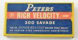 Peters 300 Savage Factory Reference Dated - 1 of 7