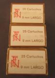3 Boxes of 9mm Largo Cartridges - 3 of 4