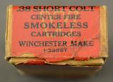 Winchester 2 Piece Box 38 Short Colt - 3 of 5