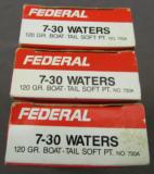 Lot of 3 boxes of 7-30 Waters Cartridges - 2 of 2