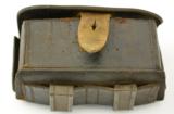 Scarce Civil War British New Pattern 1859/60 Enfield Cartridge Pouch - 4 of 19