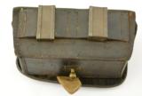 Scarce Civil War British New Pattern 1859/60 Enfield Cartridge Pouch - 3 of 19