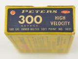 Peters 300 Savage 1954 Dated Box - 2 of 5