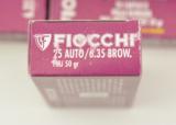 Fiocchi 25 Auto 6 Boxes 300 Rounds - 2 of 2