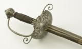 Antique Rapier Sword Pierced Cup Hilt - 1 of 20