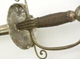 Antique Rapier Sword Pierced Cup Hilt - 12 of 20