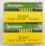100 Rounds. 38 S&W Target Cartridge - 2 of 3