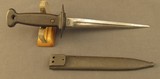 WW1 Belgian Trench Dagger Fighting Knife - 1 of 1
