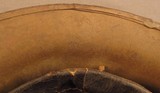 U.S. Helmet Model 1917 With crude Coastal Artillery Marking - 6 of 7