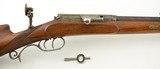 German Miniature 1871 Mauser Schuetzen Rifle by C.G. Haenel - 1 of 26