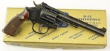 S&W K22 Masterpiece Built in 1951 w/ Gold Box - 1 of 19