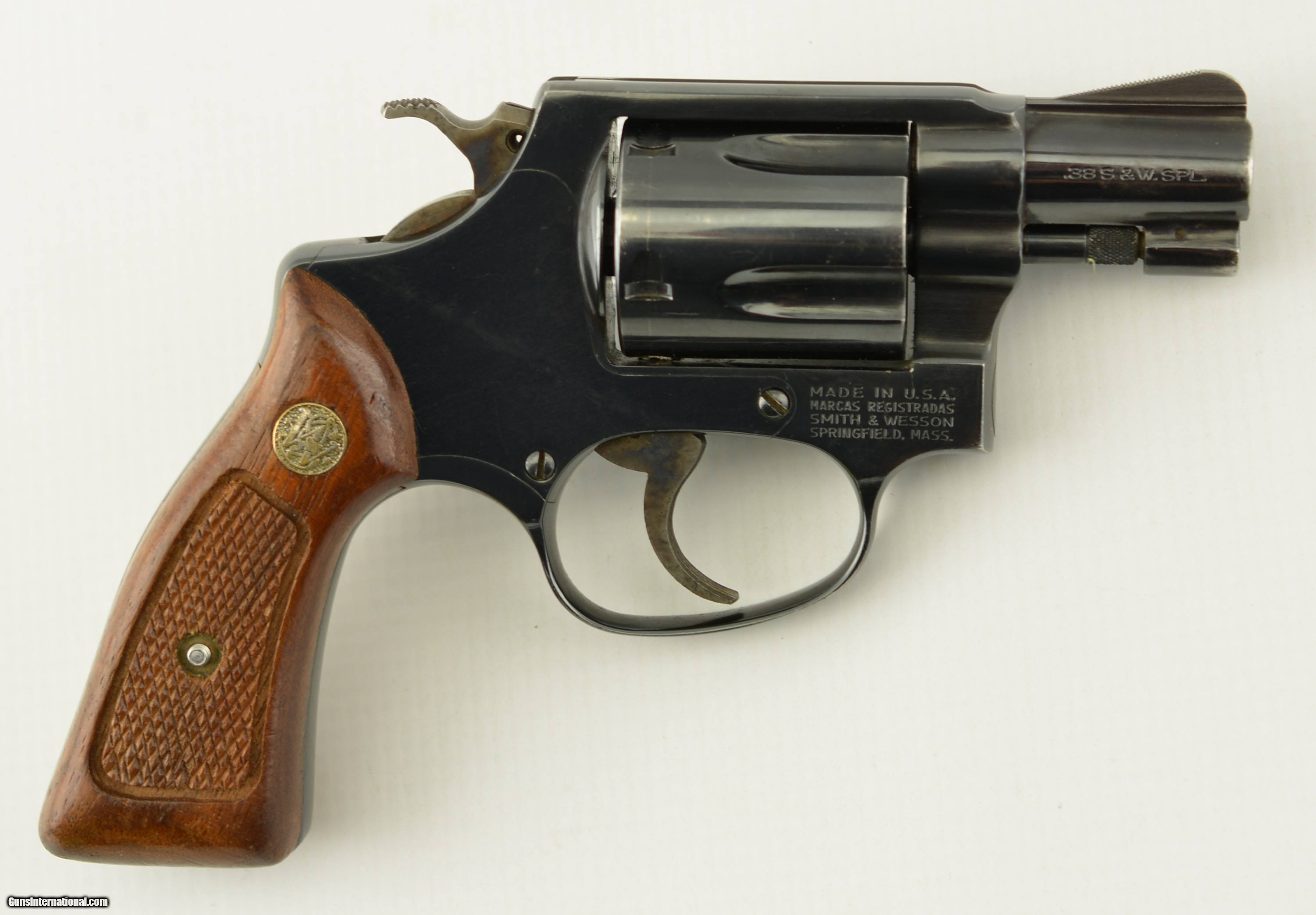 Smith Wesson Model 36 Revolver 38 Spl