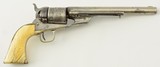 Colt 1860 Army Richards 2nd Model Revolver w/ Old Ivory Grips - 1 of 24