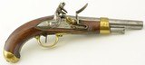 French Model An 13 Pistol (1812 Date) - 1 of 23
