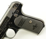 Early Colt 1903 Pocket Hammerless Pistol Built 1912 - 5 of 17