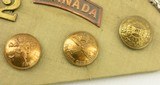 Vintage Canadian Military Badges & Buttons inc/ Machine Gun Corps - 8 of 9