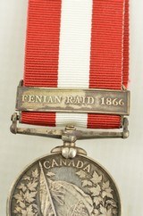 Named Canadian Fenian Raid Medal 1866 - 3 of 9