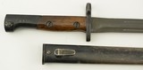 Belgian M1949 FN 49 Short Export Bayonet & Scabbard - 1 of 12