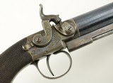 English Belt Pistol By Hanson of Doncaster - 3 of 22