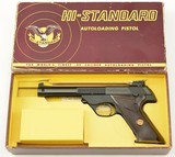 High Standard Supermatic Tournament Military Pistol in Box - 1 of 19