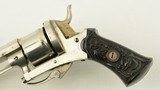 German Lefaucheux-Style Folding Trigger Pocket Revolver - 5 of 14
