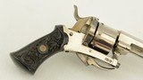 German Lefaucheux-Style Folding Trigger Pocket Revolver - 2 of 14