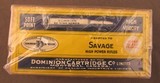 Cil/Dominion 22 Savage Sealed Reference Box 1929 - 1 of 4