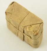 Civil War Confederate 1862 Ammo Packet Musket Cartridges - 4 of 5