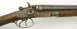 Belgian Double Hammer Shotgun 16 Gauge by Lancelot of Liege - 1 of 25
