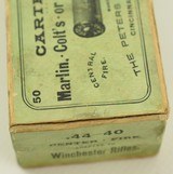 Sealed Box of Peters 44-40 Cartridges - 7 of 8