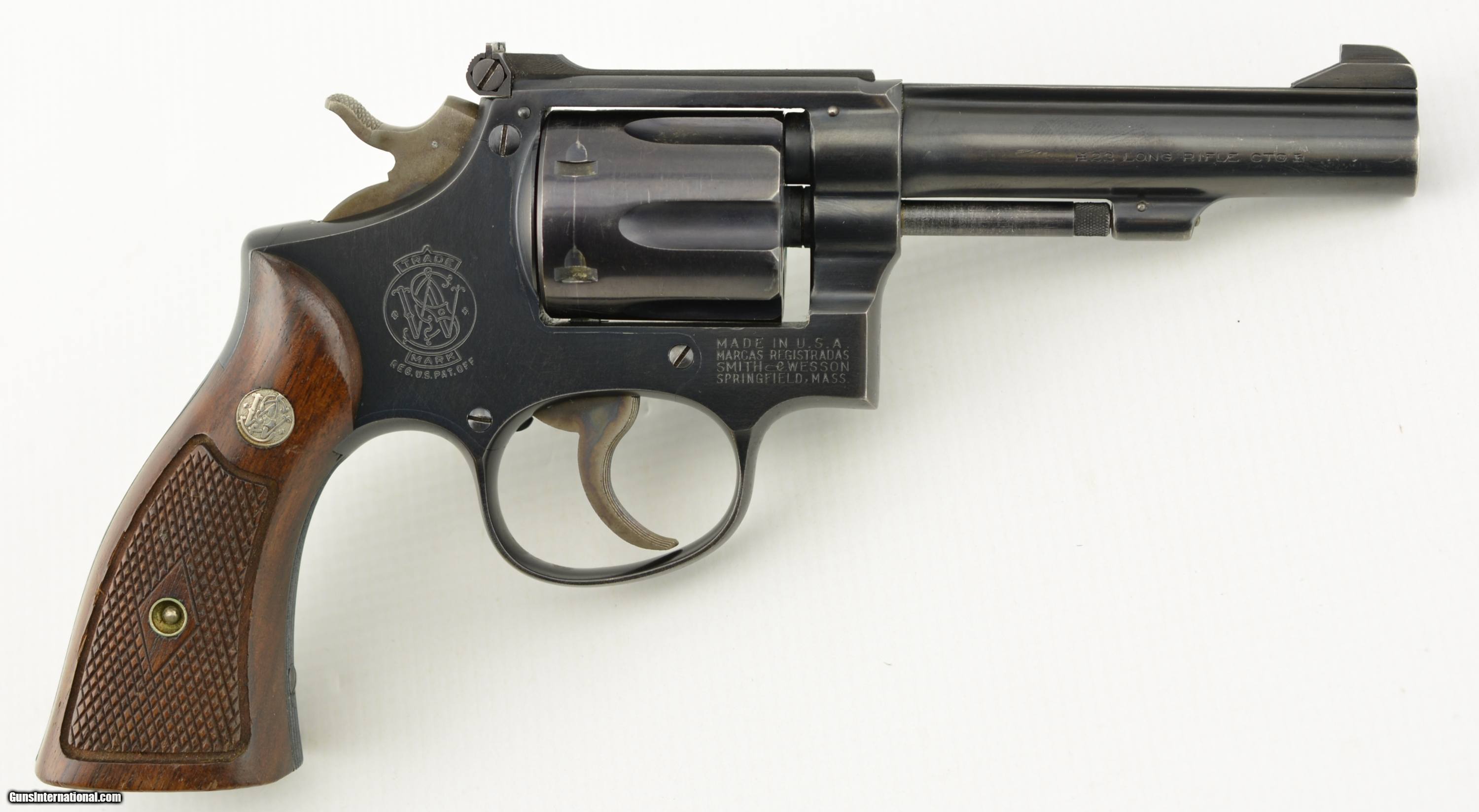 Smith And Wesson K 22 Combat Masterpiece 3rd Model Revolver 4921