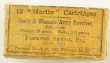 Frankford Arsenal 44 S&W American Cartridge packet 1871 - 1 of 8