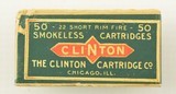 Clinton Smokeless 22 Short Ammo - 1 of 7