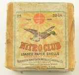 Full 2 pc UMC Remington 20 GA Nitro Club Box No. 8 - 1 of 9