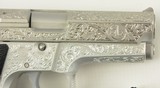 S&W Model 669 Engraved Promotional Model Pistol with Factory Letters - 4 of 17