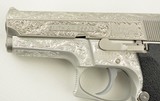 S&W Model 669 Engraved Promotional Model Pistol with Factory Letters - 8 of 17