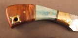 Damascus Hunting Knife by F. Normen - 2 of 13
