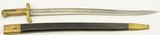 U.S. Navy Plymouth Bayonet Model 1861 By Collins W/ Scabbard - 2 of 23
