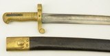 U.S. Navy Plymouth Bayonet Model 1861 By Collins W/ Scabbard - 1 of 23