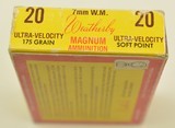 7mm Weatherby magnum ammo Tiger Box 20 Rnds - 3 of 7