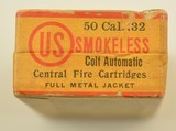 Box of US Metallic Cartridge Co. .32 ACP Cartridges - 3 of 6