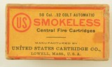 Box of US Metallic Cartridge Co. .32 ACP Cartridges - 1 of 6