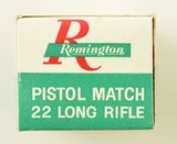 Remington 22 LR Kleanbore Pistol Match 1967 Issue - 3 of 4