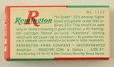 Remington 22 Short Hi Speed Hollow Pt 1960 Issue - 3 of 5