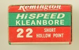 Remington 22 Short Hi Speed Hollow Pt 1960 Issue - 4 of 5