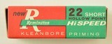 Remington 22 Short Hi Speed Hollow Pt 1960 Issue - 2 of 5